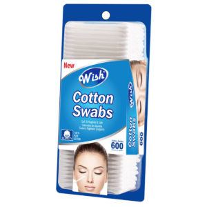 48 Wholesale Wish 6in Cotton Swabs Wood 200CT HD