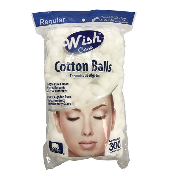 Wish Cotton Balls 300CT – Wish